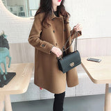 Hepburn Hair Coat Women Autumn And Winter 2025 Korean Version Of The New Thin Thick Black