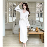 Wind Coat Women's Dress 2025 New Korean Style Suit Collar With Fashion