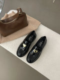 Fashion Temperament Small Leather Shoes Women 2025 New Spring Korean Version Of French Retro Fashion Mary Jane Single