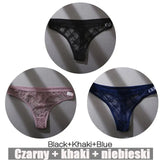 3PCS/Set Thongs Woman MeshTransparent G-String Women's Thong Comfortable Casual Female Low Waist Thong Intimate
