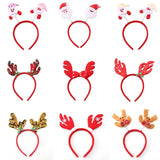 New Year Women Girls Cute Christmas Antlers Santa Claus Hairbands Sweet Hair Decorate Headband Fashion Hair