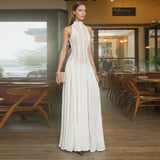 French Famous Style Sleeveless Dress 2025 New Micro-Bomb Lace Design Slimming Long Dress Dress Women's