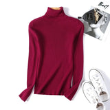 New Autumn and winter high collar sweater Slim Women Sweaters Long-sleeved Thick Turtleneck Sweaters Women