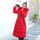 §ڧÙ §²§à§ã§ã§ڧÚ Slim Women Winter Jacket Cotton Padded Warm Thicken Ladies Coat Long Coats Parka Womens Jackets