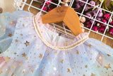 Girl Summer Princess Dress Mesh Chiffon Cake Layers Tutu Outfit Birthday Party Dresses Children Clothing Casual
