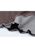 Sleeve T-shirts Women Clothing 2022 Summer O-Neck Tees Vintage Elegant Agaric Lace Slim Casual Patchwork Ladies Tops