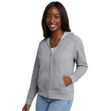 Women's Clothing Women's Full Zipper Plus Velvet Hoodie