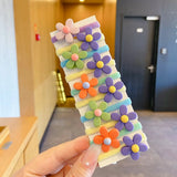 Children Cute Cartoon Fruit Elastic Hair Bands Girls Baby Lovely Rubber Bands Ponytail Holder Kids Hair