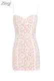 Quality Women Summer Dress 2023 New Arrivals Purple Bodycon Party Dress Lace Vintage Dress Cleberity Evening Club