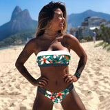Sexy Bikini Set Brazilian bikini 2021 swimwear women Bandeau swimsuit female Push up bathing suit Summer bathers