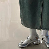 Fairy Wind Lolita Shoes New Daily Soft Base Does Not Tired Round Head Thick Leather