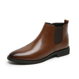 Zingj And Winter Boots Winter New Men's Chelsea Boots British Martin Boots Set Foot