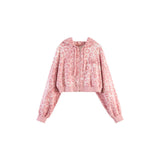 Y2K Pink Leopard Print Zipper HoodieOutfit