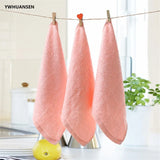 5pcs/lot 25*25cm ULTRA SOFT Baby Bath Washcloths Rayon from Bamboo Towels Perfect Baby Gifts Baby Travel Bathing