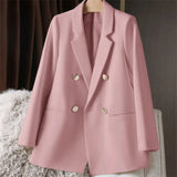 Zingj Suit Jacket Female Spring And Autumn 2024 New Small Spring And Autumn Suit Jacket Temperament Korean Version Casual