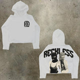 Men's Hoodie Y2K Original Hip-Hop Cartoon Graphic Print Pullover Fashion Leisure Loose Sports Shirt
