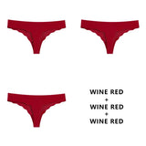 3Pcs/Lot Seamless Panty Set Underwear Female Comfort Intimates Fashion Ladies Low-Rise Briefs Panties Women Sexy
