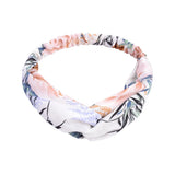 Women Girls Summer Bohemian Hair Bands Print Headbands Vintage Cross Turban Bandage Bandanas Hairbands Hair