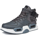Fashion Men Sneakers high top Running Shoes for Men Black/ white Outdoors Walking Sports Shoes Comfortable
