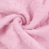 Pink Long Sleeve Floral Design Maxi Dress- Outfit