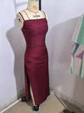 Women's Suspension Open Fork Back Zipper