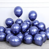 5/10/12inch Glossy Metal Pearl Latex Balloons Thick Chrome Metallic Colors helium Air Balls Globos Birthday Party