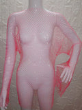 black fishnet rhinestone mini summer dress women Glitter bodycon club party dress see through bikini cover up beach