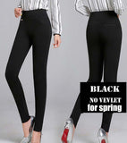 quality pencil pants capris women 2018 summer style high waist elastic skinny pants female trousers woman pantalon