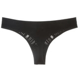 New Women's Underwear Panties Sexy Hollow Out Mesh Thong Middle-waist Large Size Breathable Comfortable Fashion