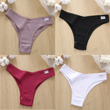 Cotton Panties Women's Panties FINETOO Sexy Female Underpants Low Waist Underwear Women Pantys Lingerie