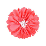 Pcs/lot New Sweet Chiffon Fabric Flower Hair Clips For Girls Safety Hairpin Boutique Barrettes Headwear Kids Hair