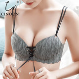 Super Push Up bras Sexy seamless women's underwear Wire Free Female bralette beauty back lingerie Ladies