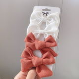 2021 New Leopard Print Hair Clips For Cute Girls BB Boutique Hairpins Bowknot Barrettes Headwear Kids Hair