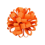 3inch New Design Beauty Grosgrain Ribbon Flower With Elastic Rope Floral Hair Bands Kids Accessories