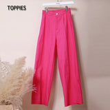 Summer Imitation linen Shorts Pants Sets Woman Leisure Fake Sleeve Belt Shirts High Waist Shorts Wide Leg