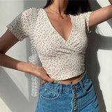 Knitted Women Tank Top Sexy Spaghetti Strap Lace Up Streetwear Slim Cute Crop Tops