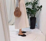 Wind Round Head 2025 Summer New Weaving Design Breathable Leisure With Fisherman Woman Tide Half