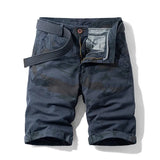 New Summer Overalls Shorts Men Cool Camouflage Summer Hot Sale Cotton Casual Men Shorts Striped 5-Point