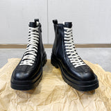 Zingj 2023 New Martin 45 46 High Top British Wind Ins Trendy Shoes