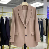 Suit Jacket Woman 2025 Design Sense Korean Version Of The New Fried Street Casual Temperament Trend Small