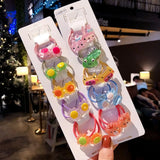 Children Cute Cartoon Fruit Elastic Hair Bands Girls Baby Lovely Rubber Bands Ponytail Holder Kids Hair