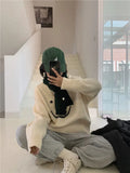 Smiley Face Oversized SweaterOutfit