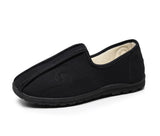 Zingj Men's Shoes Single Shoes / Cotton Shoes Fat Feet Large Size Canvas Father Shoes Father Shoes A Foot Pedal Casual Soft Sole