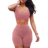 Piece Set Yoga Summer Women's Two Piece Crop Top Skirt Set Sleeveless Outfits Summer Casual Clothes Women Sleeveless