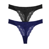 Lace Women's Panties G String Thong Low-Waist Female Underpant Hollow Out Breathable Seamless Underwear Women