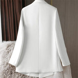 Zingj Suit Jacket Female Spring And Autumn 2024 New Small Spring And Autumn Suit Jacket Temperament Korean Version Casual