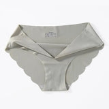 Silk Women's Panties Seamless Briefs Women Underwear Female Underpants Comfortable Silk Panty Sexy Woman Lingerie 8
