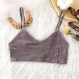 Seamless Women Bra Tank Tops Underwear Women Adjustable Shoulder Strap Wire Free Bralette Female Lingerie Brassiere