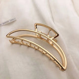 Woman Metal Hair Claws Hair Accessories Chic Barrettes Hair Clips Hairpins Ladies Hairgrip Headwear Girls Ornaments