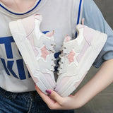 Zingj Board Shoes Female 2023 Summer New Platform Platform Students Spell Color Increased Show Thin Leisure Sports Small White